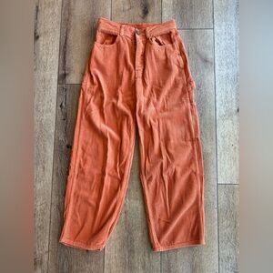 Orange Corduroy Pants